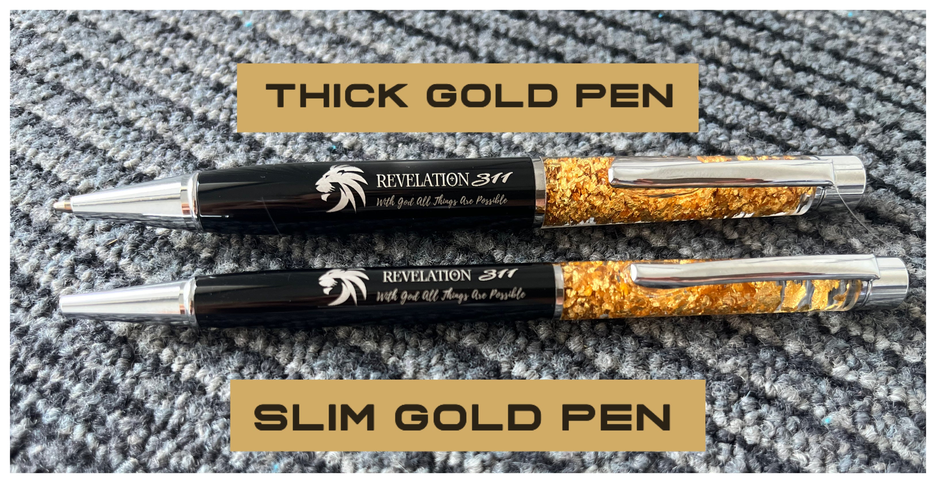 The Best Pen for Writing     24k Gold Leaf Pen