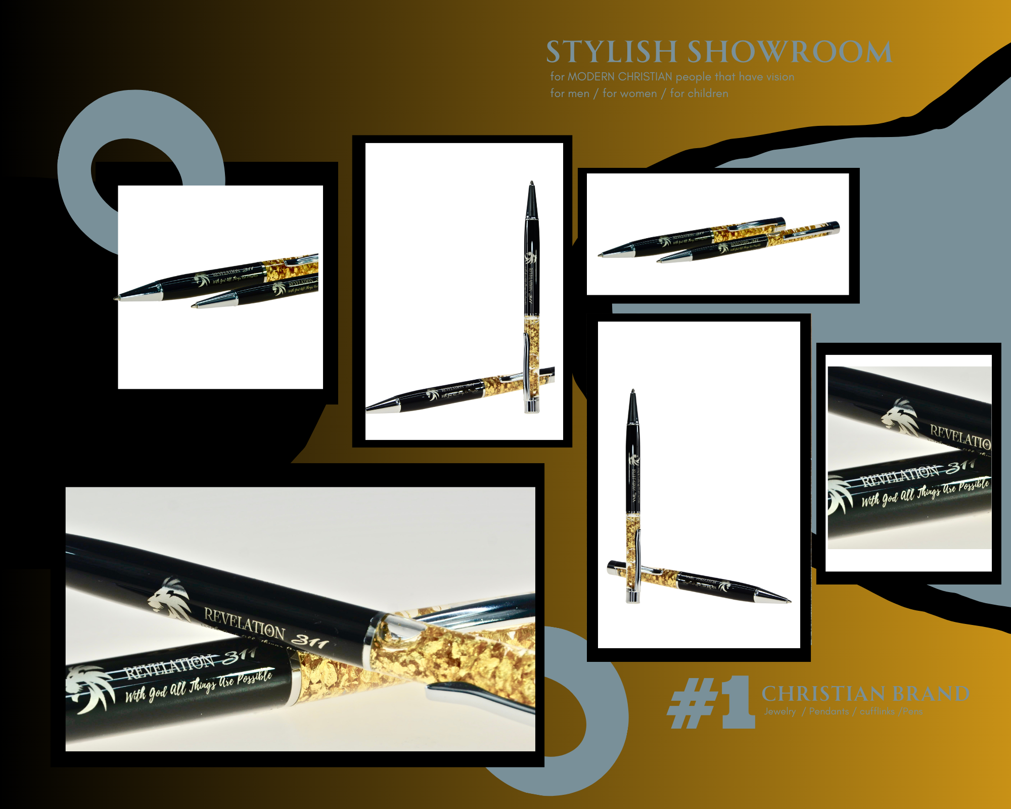 The Best Pen for Writing     24k Gold Leaf Pen