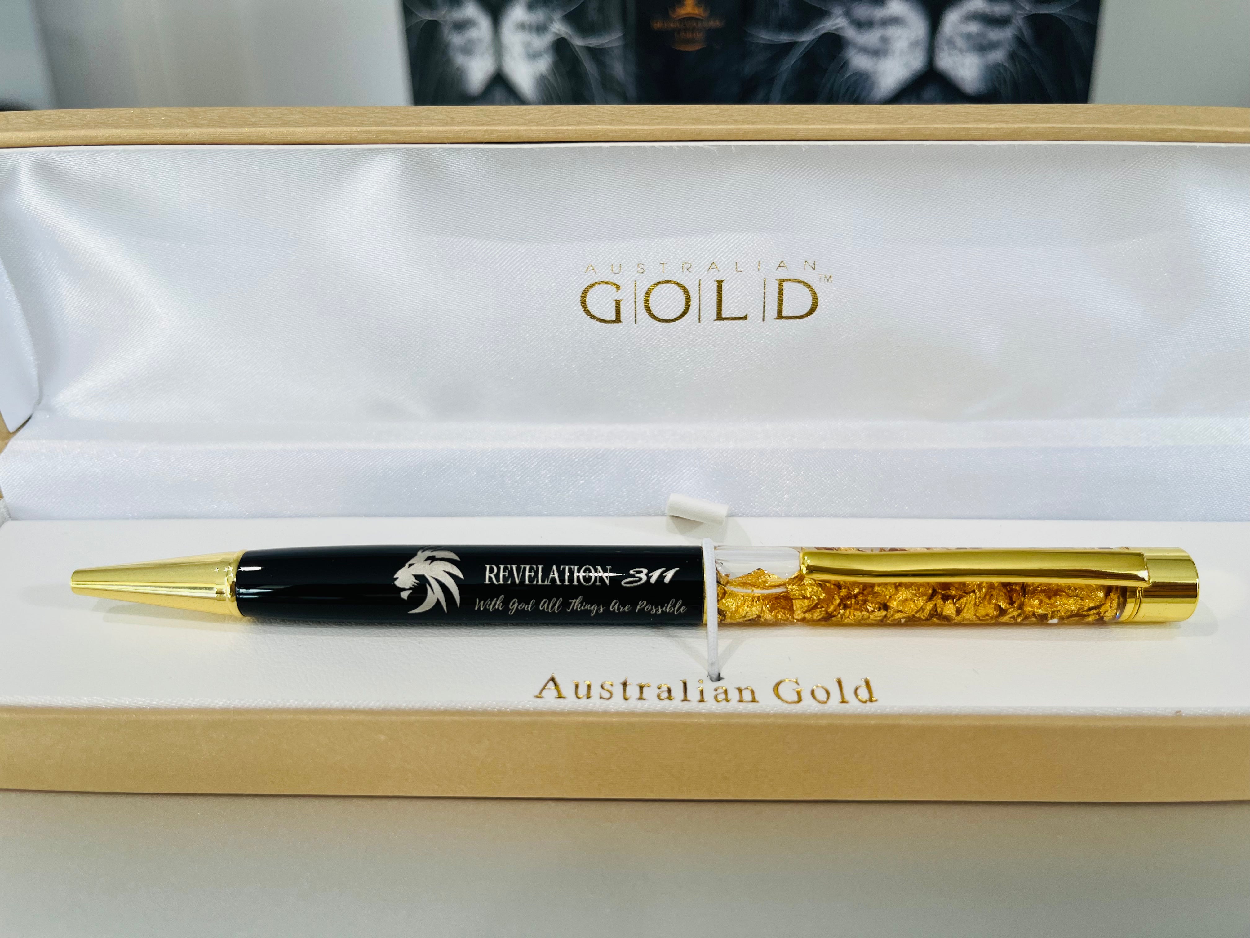 The Best Pen for Writing     24k Gold Leaf Pen