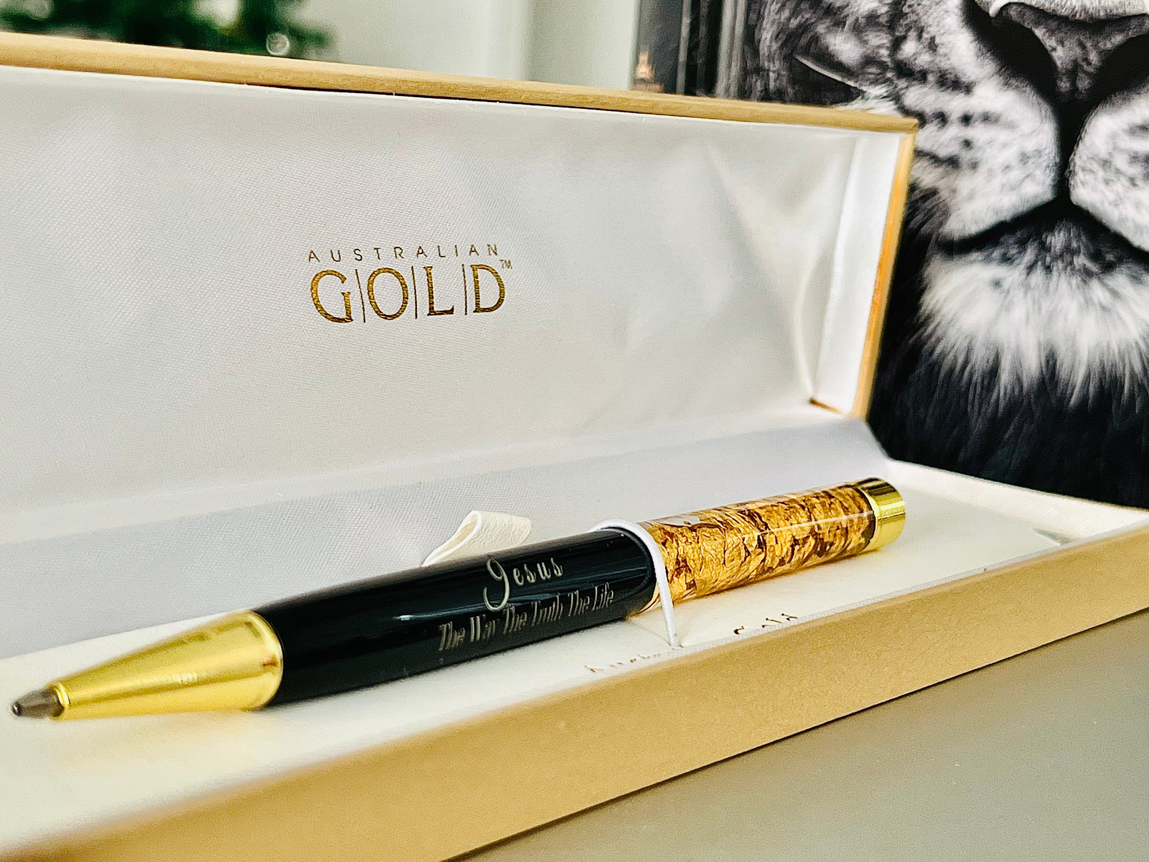 The Best Pen for Writing     24k Gold Leaf Pen
