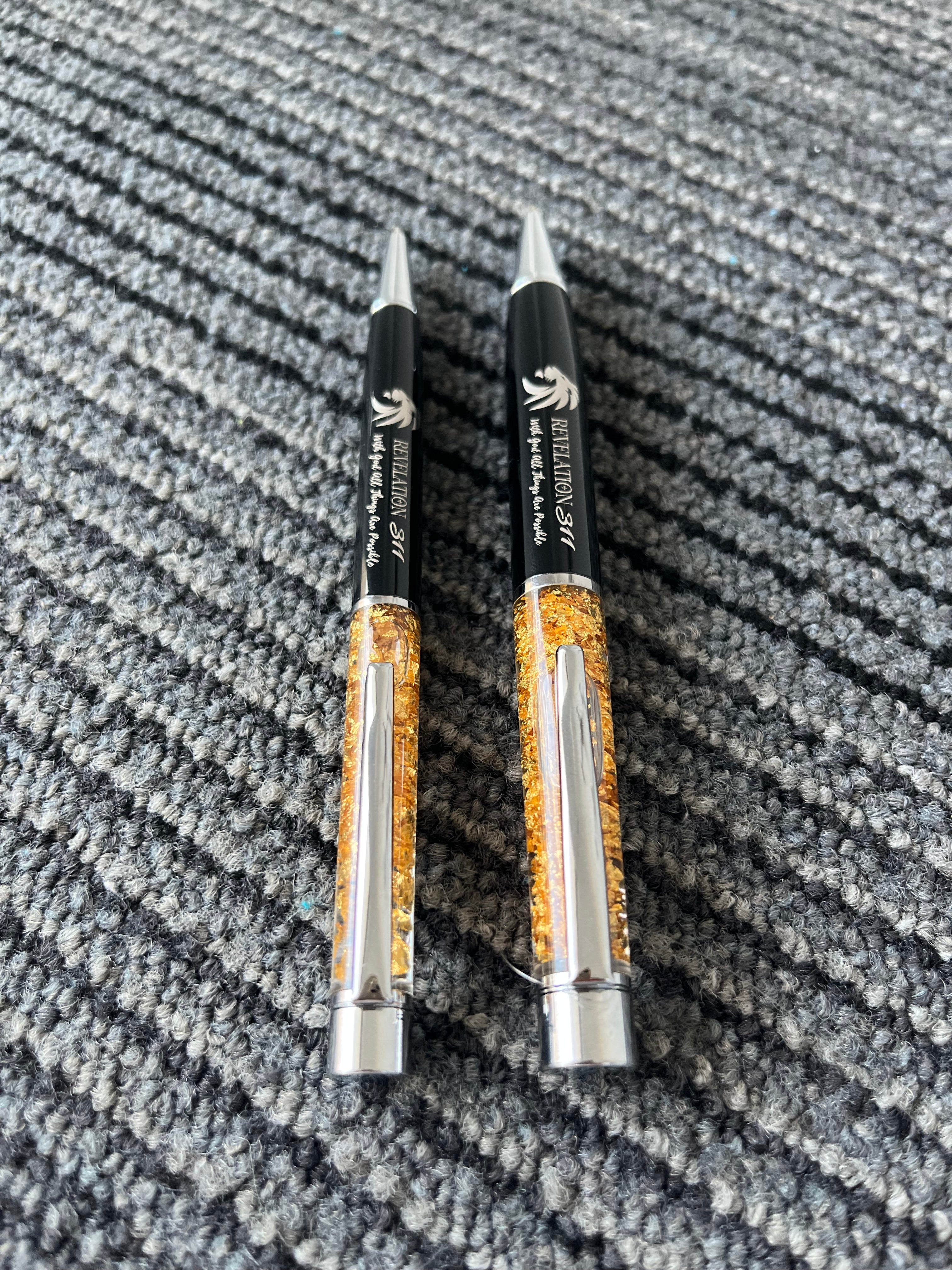 The Best Pen for Writing     24k Gold Leaf Pen