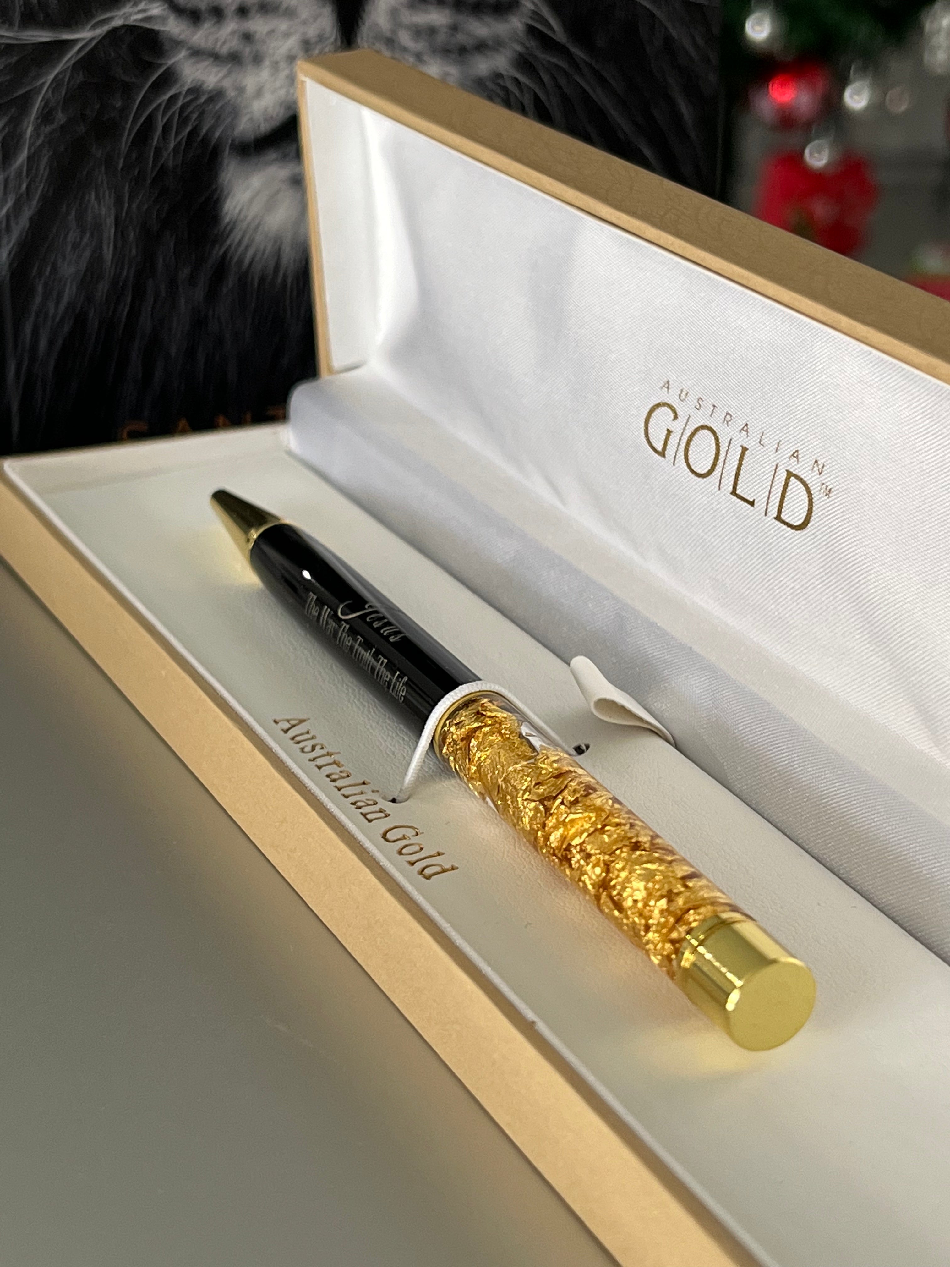 The Best Pen for Writing     24k Gold Leaf Pen