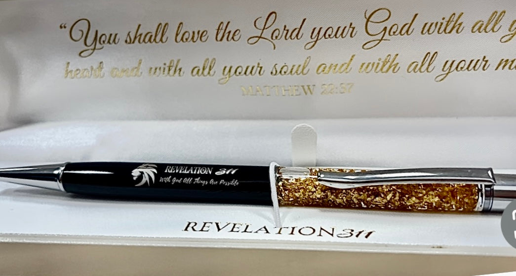 The Best Pen for Writing     24k Gold Leaf Pen