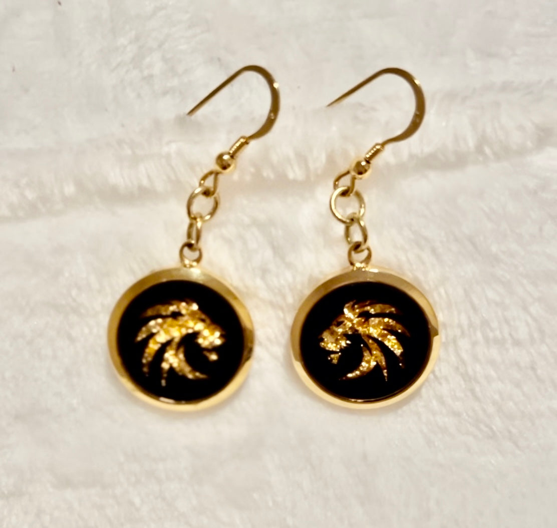 Earrings THE LION OF JUDAH